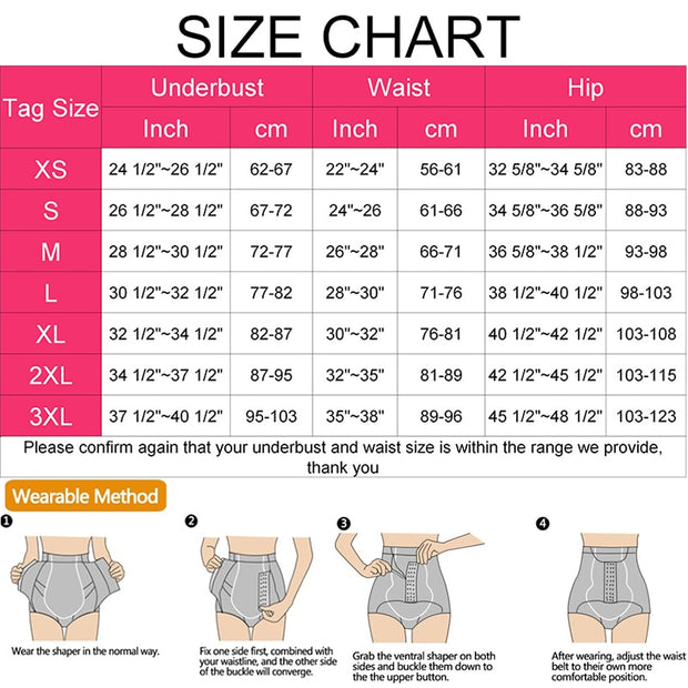 Tummy Shaper Waist Slimmer with Butt Lifter Panties - The Hot Spot 🔥